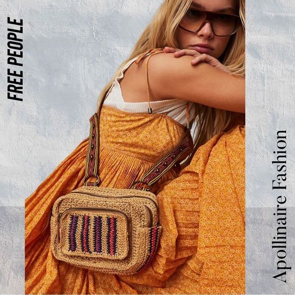 FREE PEOPLE CICI SHOULDER BAG NEW IN TAN - Picture 3 of 11